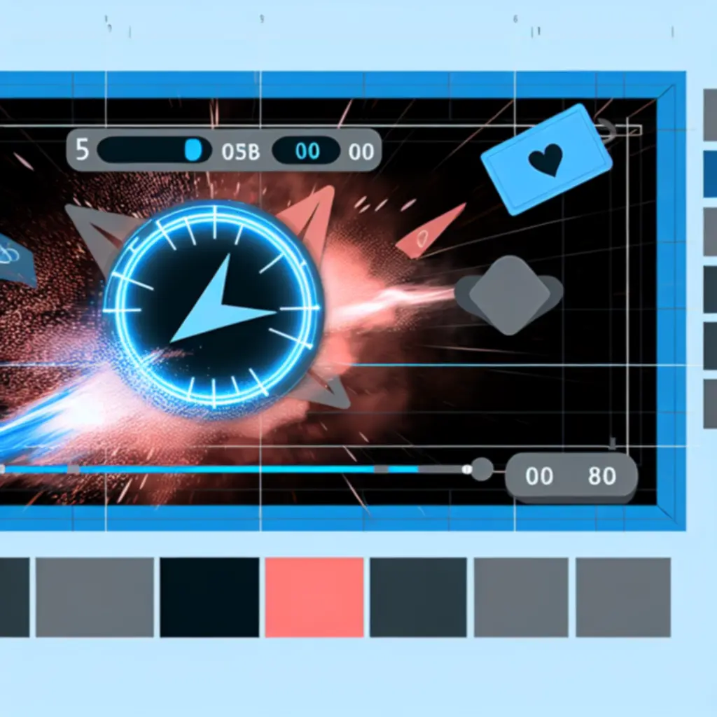 Ekran gry z animowanymi podpowiedziami i odliczaniem