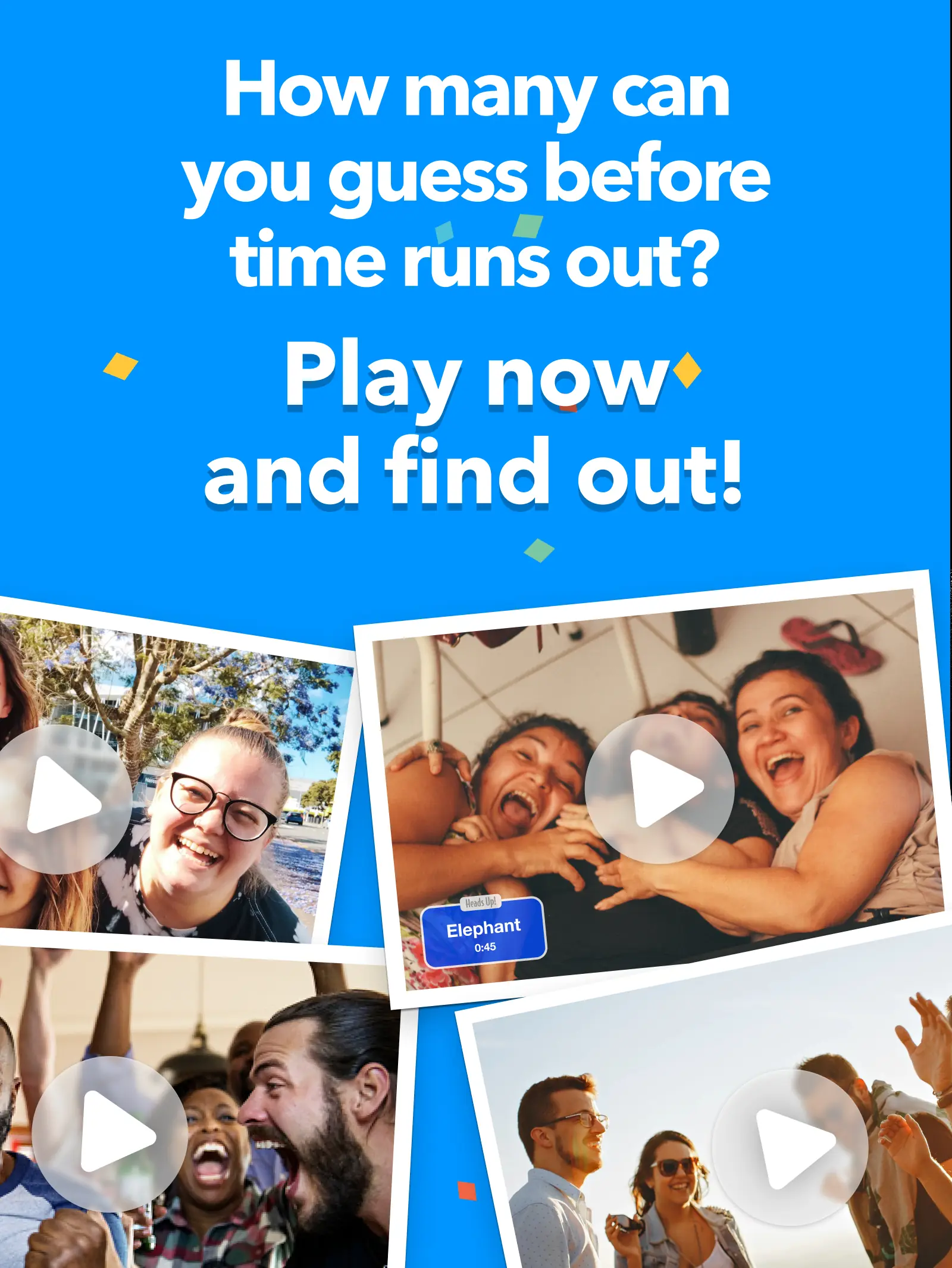 Znajomi w różnym wieku śmiejący się i przybijający piątki podczas gry