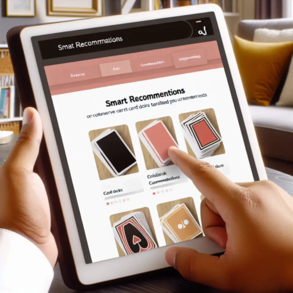 Ekran rekomendacji talii Heads Up! prezentowany w kontekście domowej zabawy